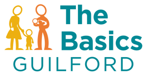 The Basics Guilford logo.